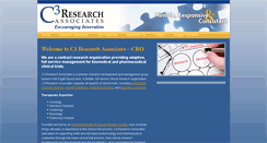 Desktop Screenshot of c3-research.com