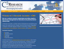 Tablet Screenshot of c3-research.com